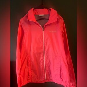 Columbia Women's Hot Pink Lightweight Packable Jacket